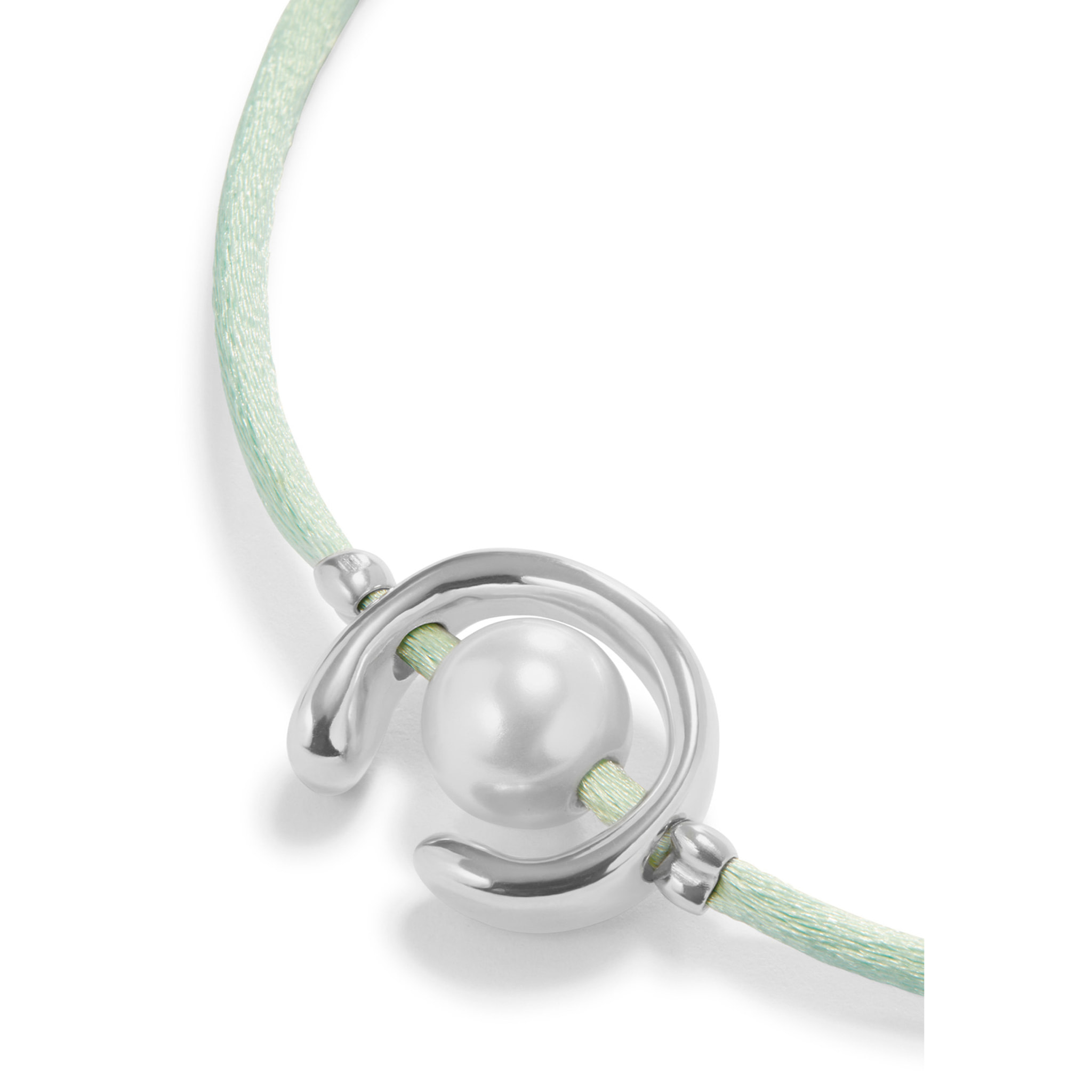 Pulsera SER DIFERENTE VERDE AGUA M