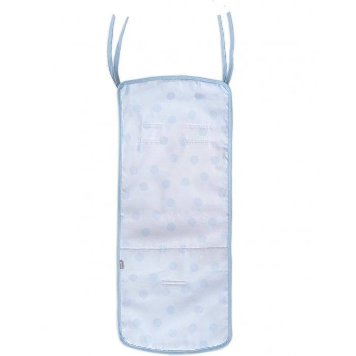 COLCHONETAS LIGERA 100% ALGODÃN TRES CHIC AZUL (EK)