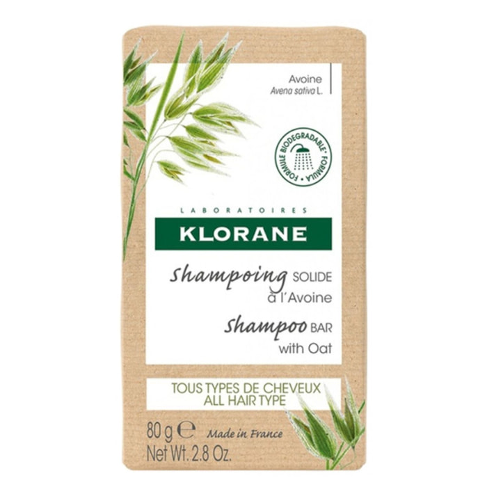 Avoine  - Shampooing Solide - 80 g