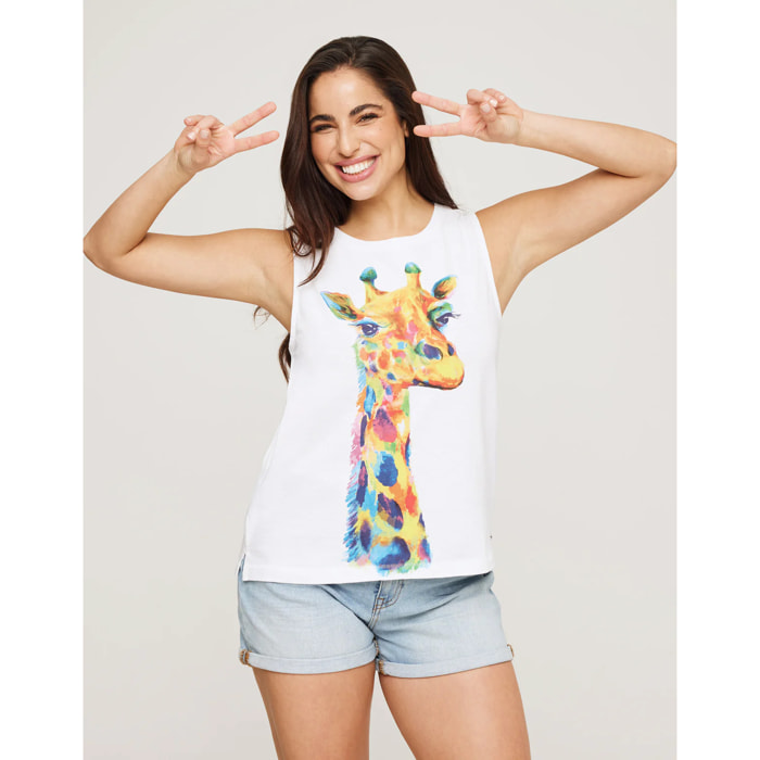 Camiseta Tirantes Blanco - Jarful
