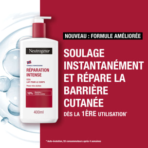 Réparation Intense - NEUTROGENA® Lait Corps Peaux Très Sèches 400 ml