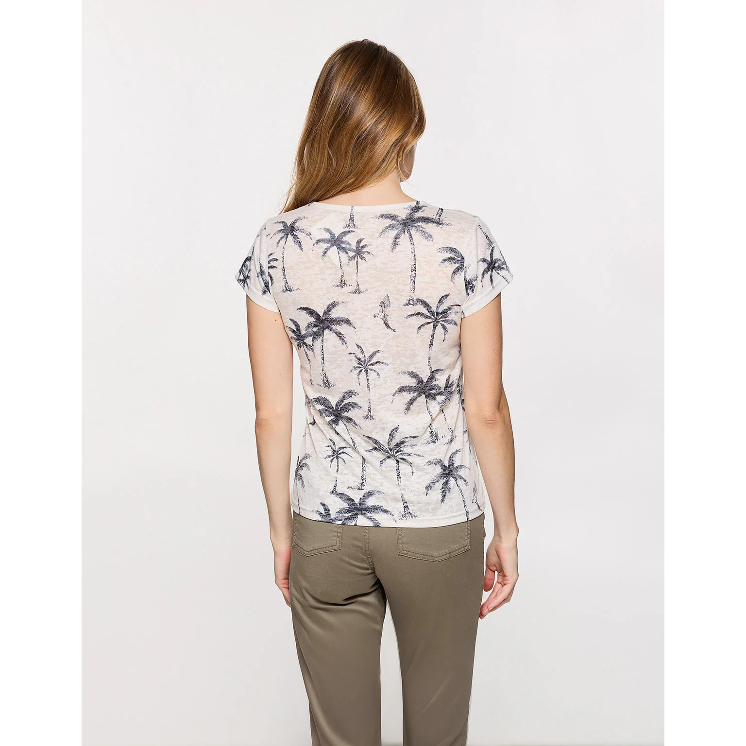 Camiseta Palmeras Pedrería - Blacasa