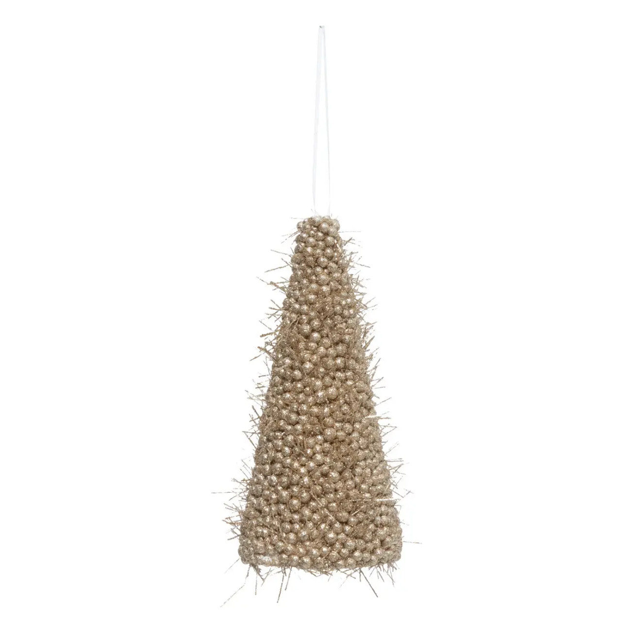 Décoration de sapin sapin champagne 15cm