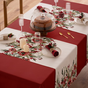 Chemin de table ANGEL ROUGE