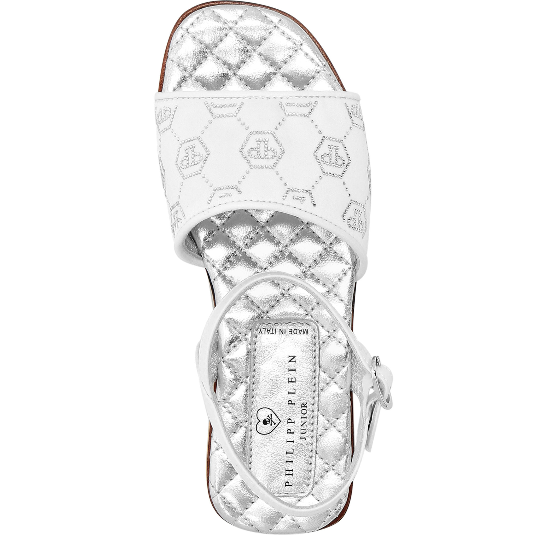 PHILIPP PLEIN Sandalias planas MONOGRAM