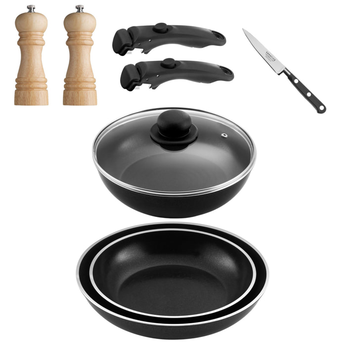 Arom - Batería de cocina 8 piezas