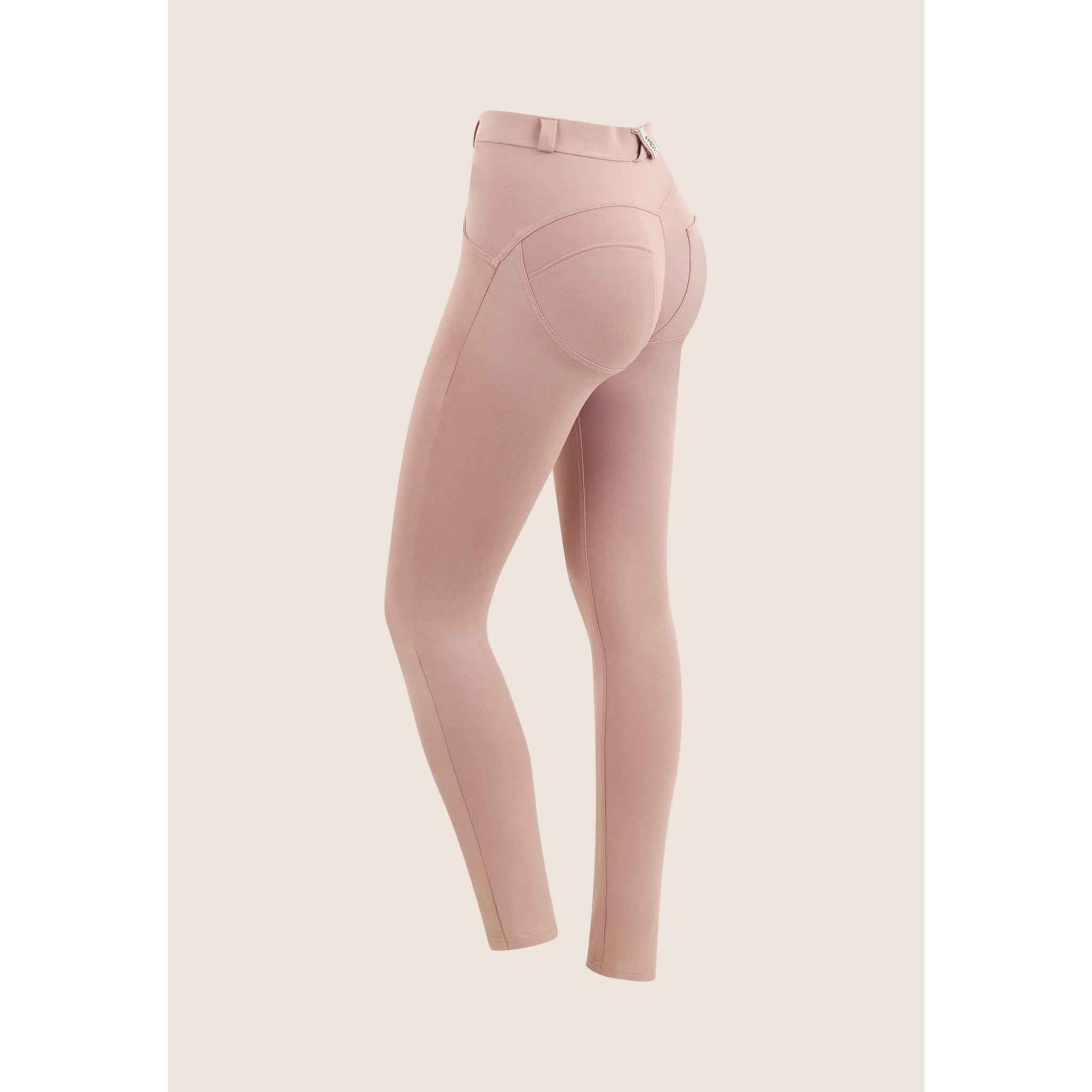 Pantaloni push up WR.UP® skinny cotone organico vita regular