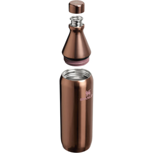 Botella de agua Isotermica - 0,59L - ALL DAY SLIM BOTTLE - Polished Rose Gold