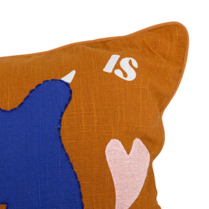 Coussin Libertad 58x38cm terracotta