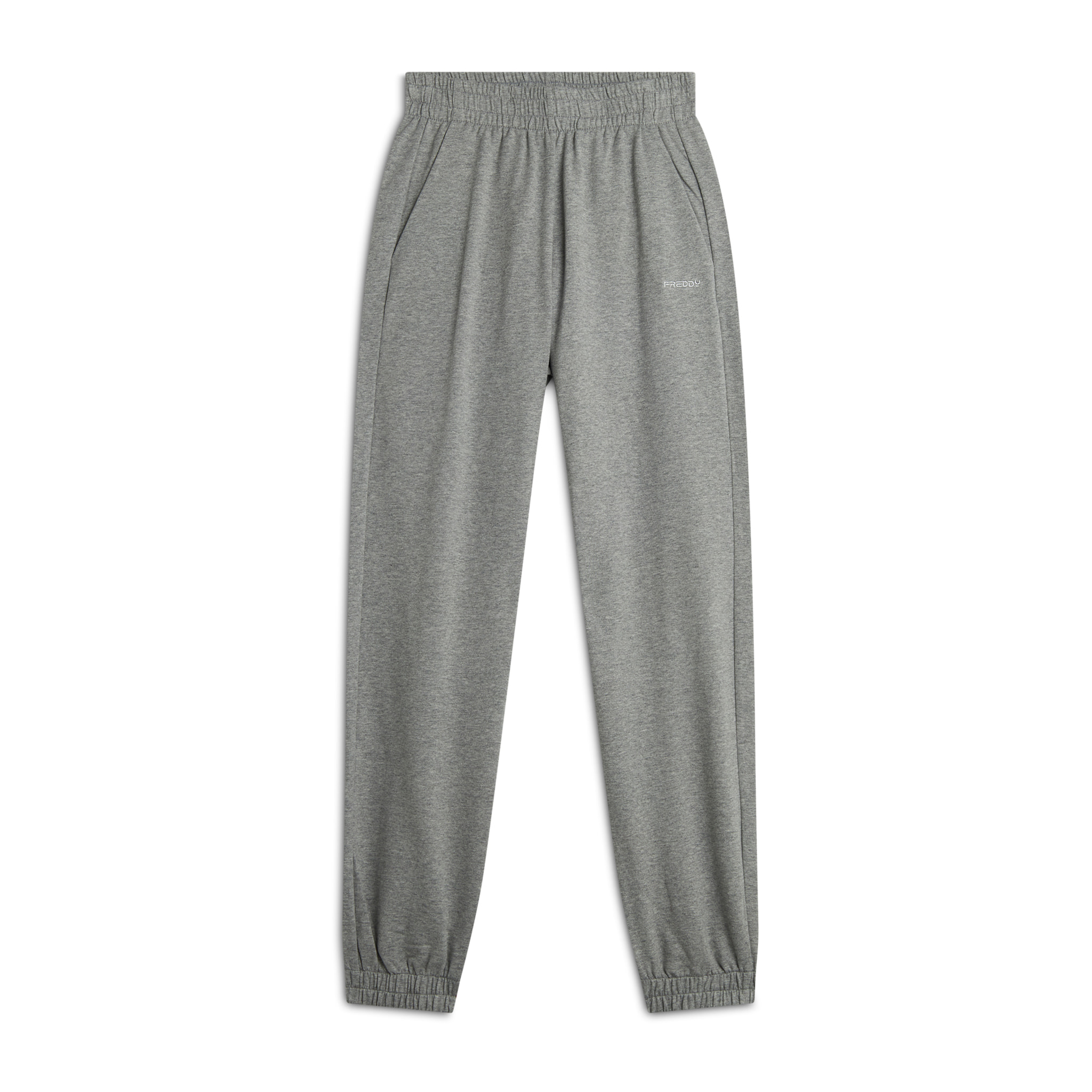 Pantaloni jogger donna comfort fit in jersey elasticizzato