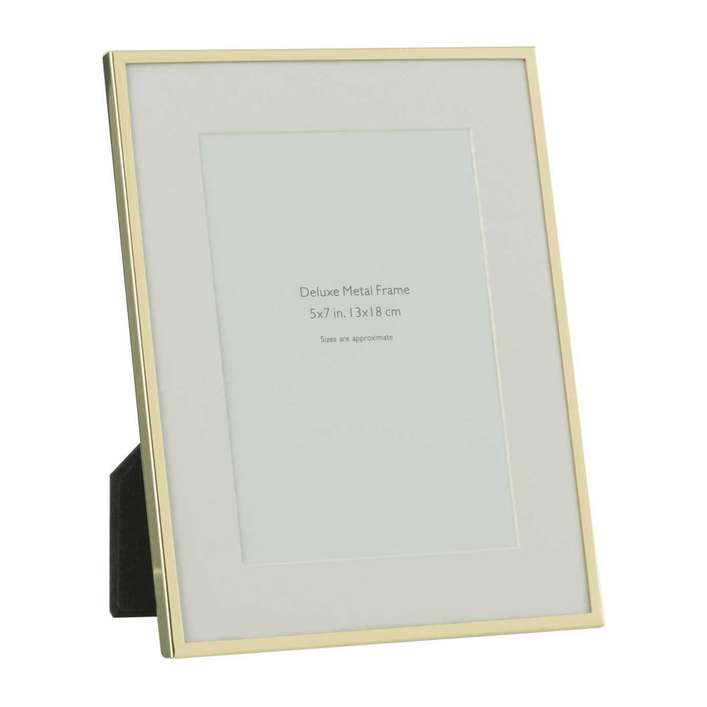 J-Line cadre photo Passe Partout Bord Fin - métal - or - medium - 2 pcs