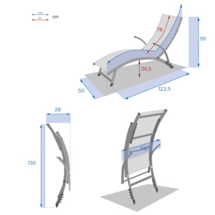 Transat Samba Noisette & Blanc