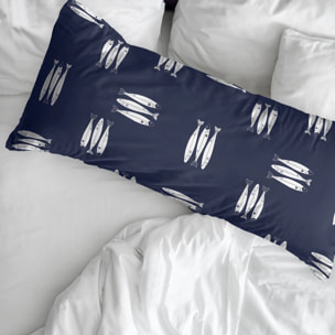 Taie d’oreiller 100 % coton 80 fils Oropesa Bleu