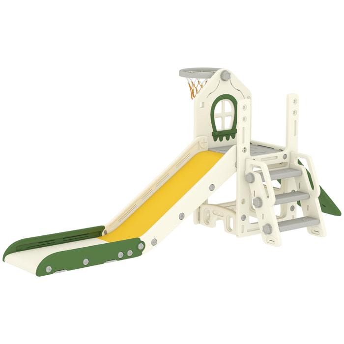 Toboggan enfant pliable panier basket escalade balle