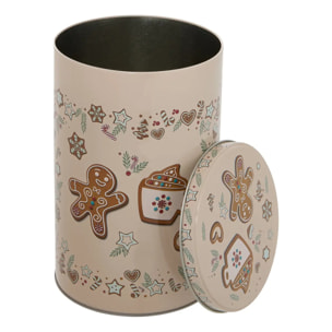 Boîte à gâteaux ronde Noël H.20,5cm