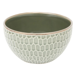 Bol à motifs Ella 65cl vert