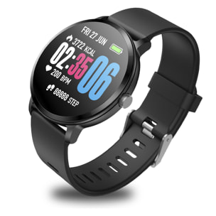 Braccialetto intelligente multi sport V11 con ossigeno nel sangue, notifiche con contenuto