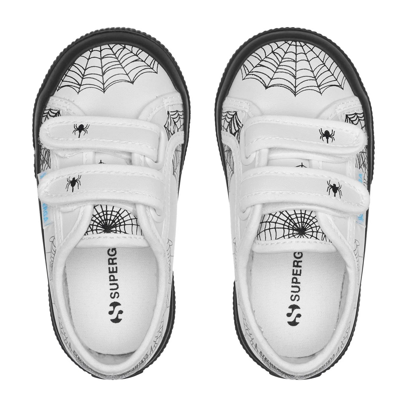 Le Superga Bambino/A Bianco 2750 KIDS STRAPS VEGAN MATERIAL SPIDER WEB