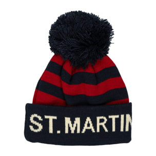 Cappello pompon con logo