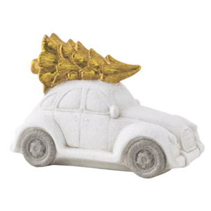 Macchina con albero con glitter Magia del Natale