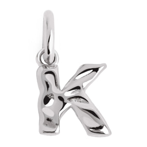 Charm Letter Organic Plata