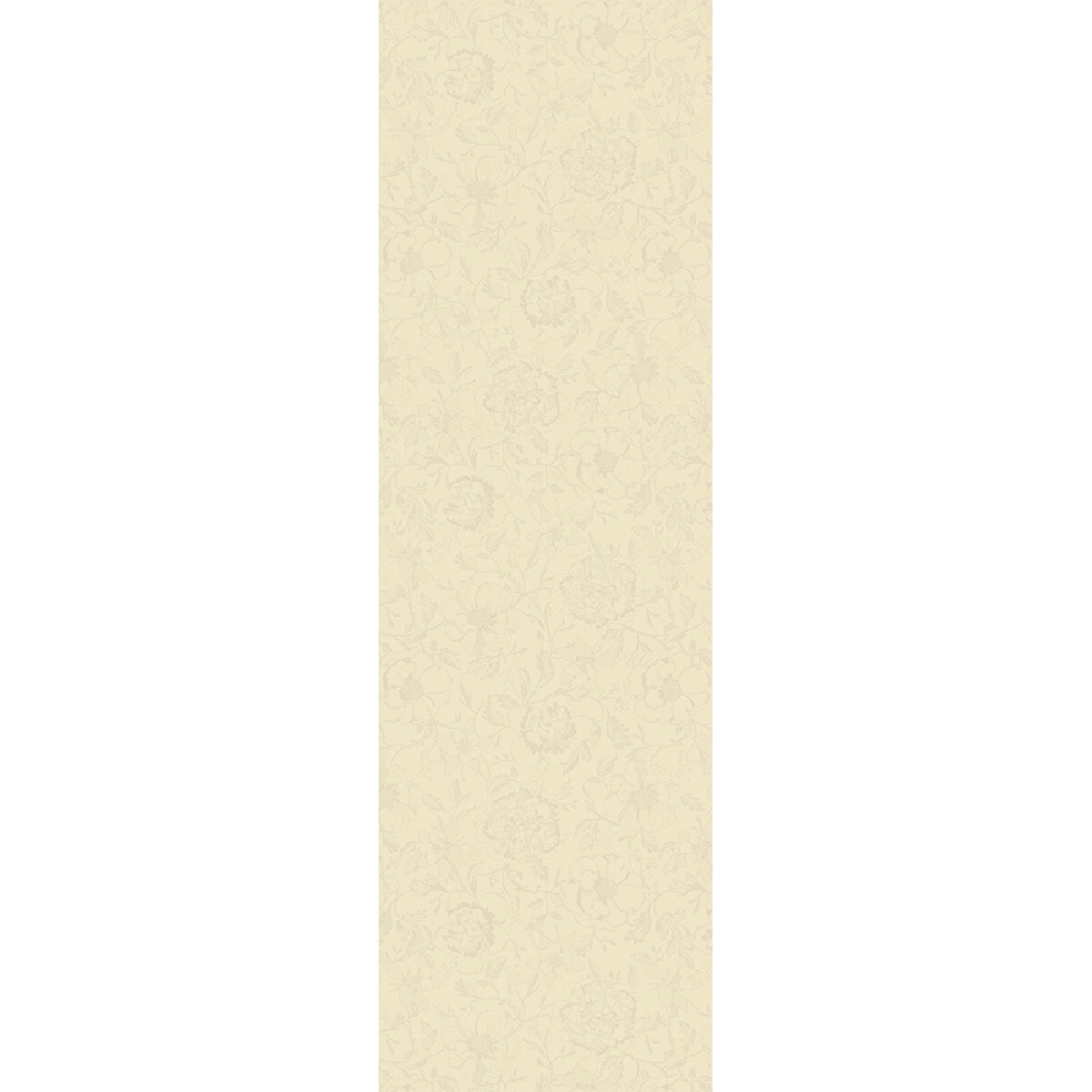 Chemin de table Mille charmes ecru de blanc