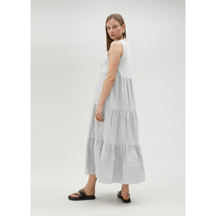 Vestito lungo con spalline