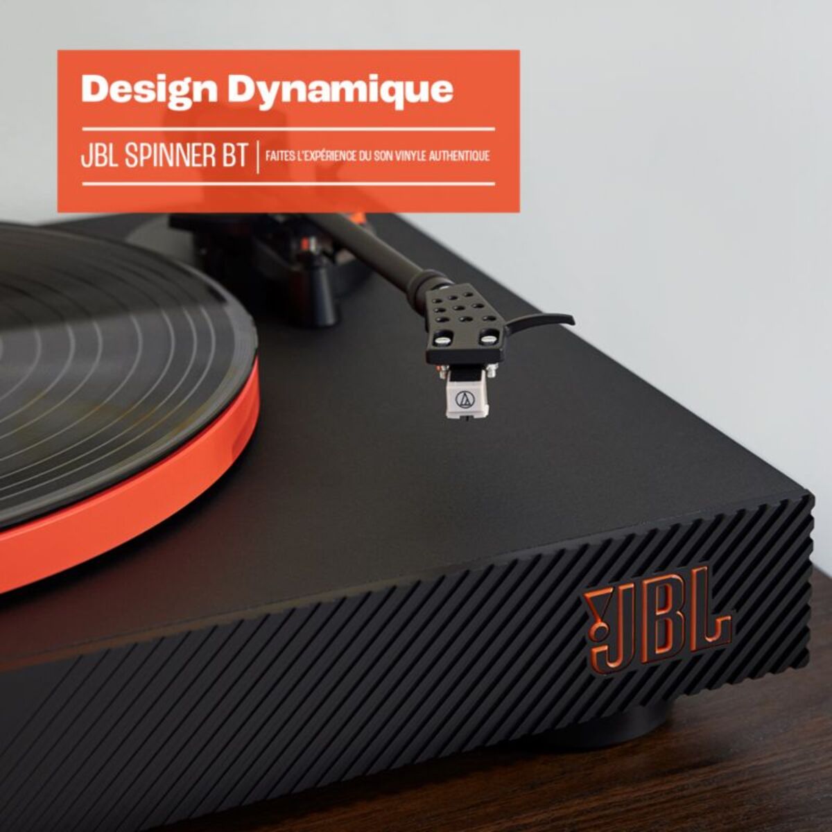Platine vinyle JBL Spinner BT Gold