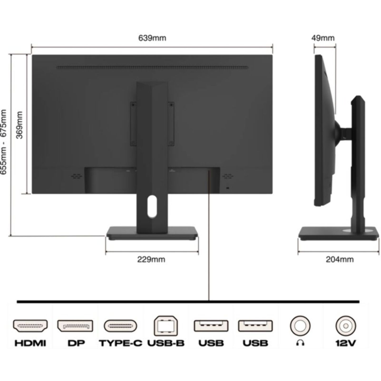 Ecran PC 4K JAPANNEXT JN-IPS280UHD60F-C65W-HSP Plat 28"