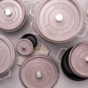 Cocotte en fonte, Rond(e), Fleur de Cerisier