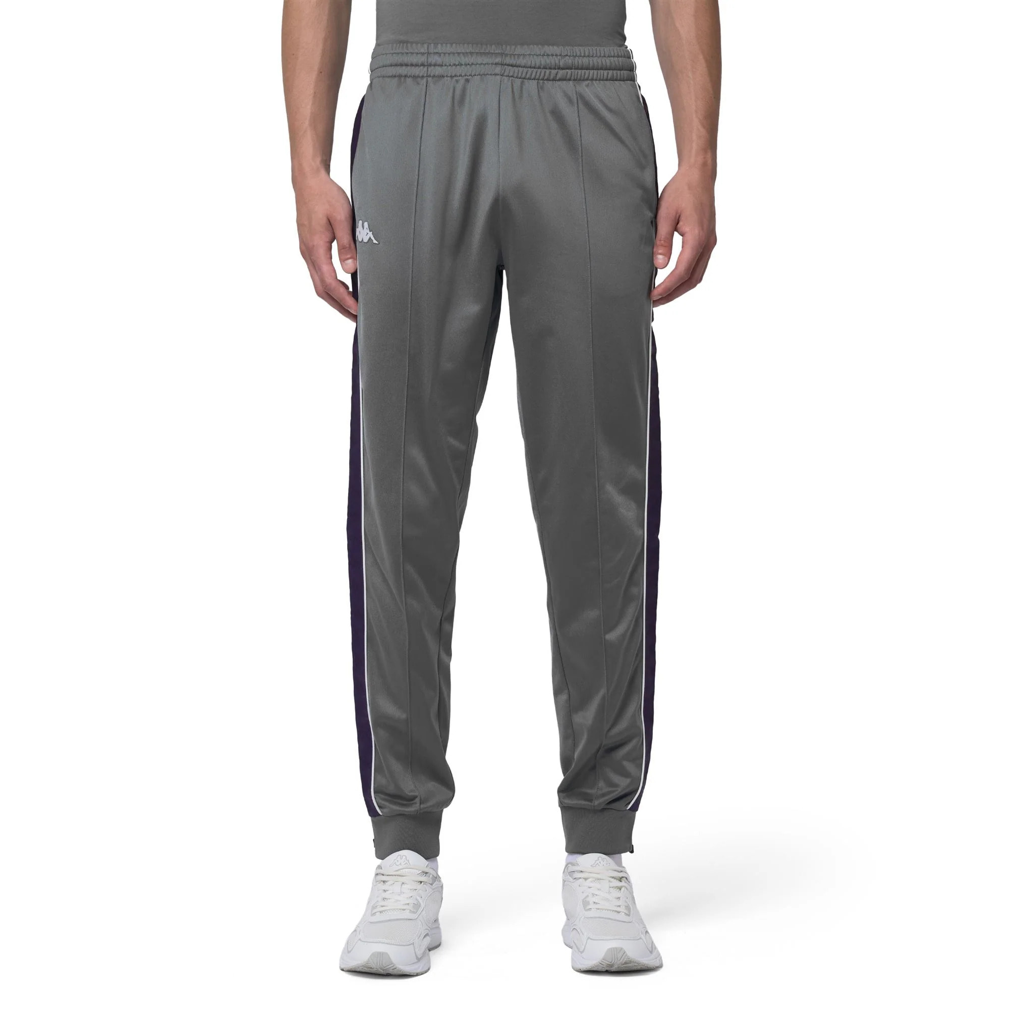 Kappa - Pantalones Hombre Gris - 222 Banda Rastoria Slim