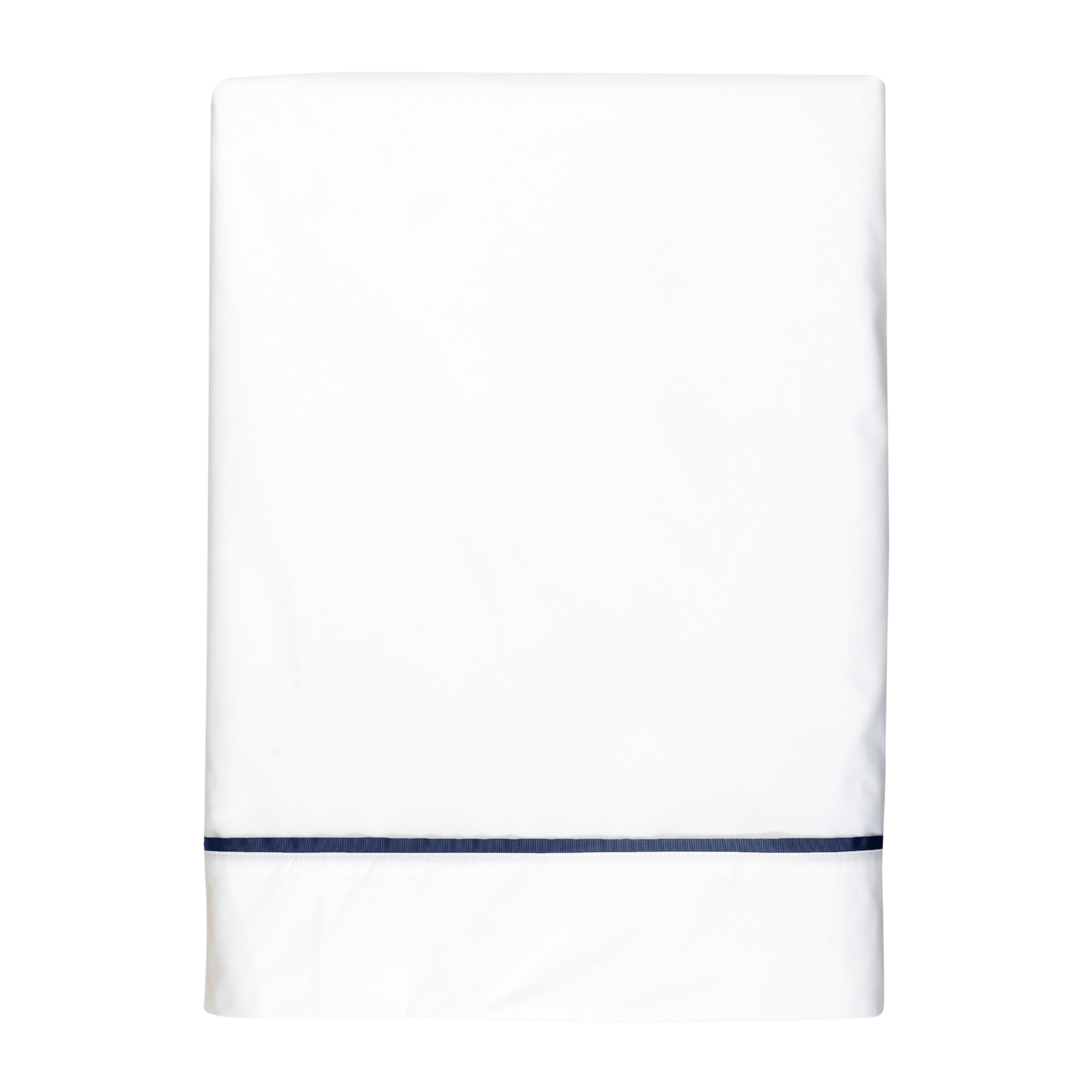 Drap plat en percale de coton prestige 120 fils, VOLUPTÉ PURE