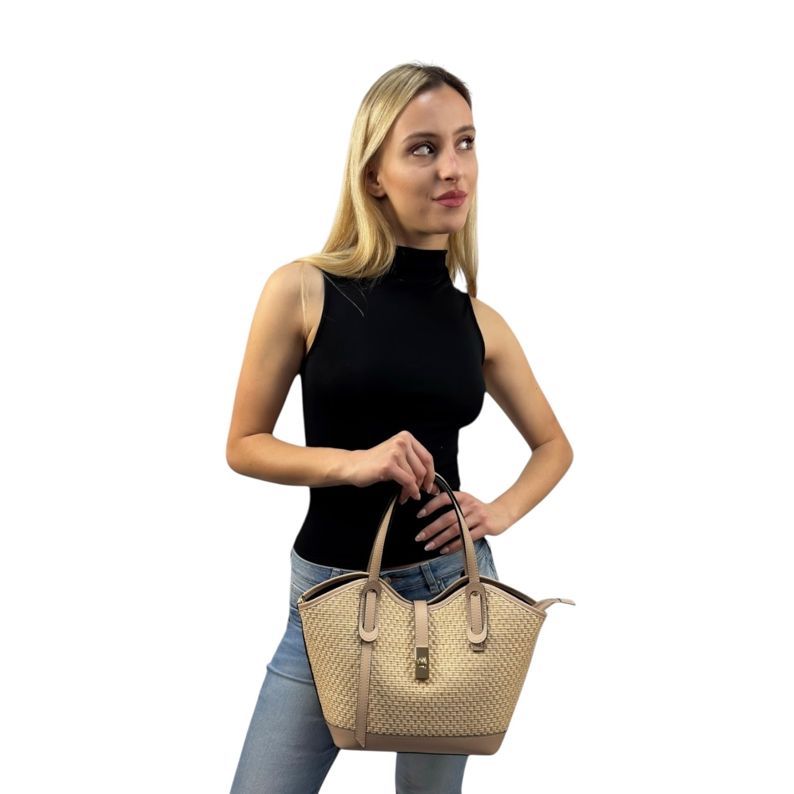 Borsa a mano Cheval Firenze Gallipoli Taupe