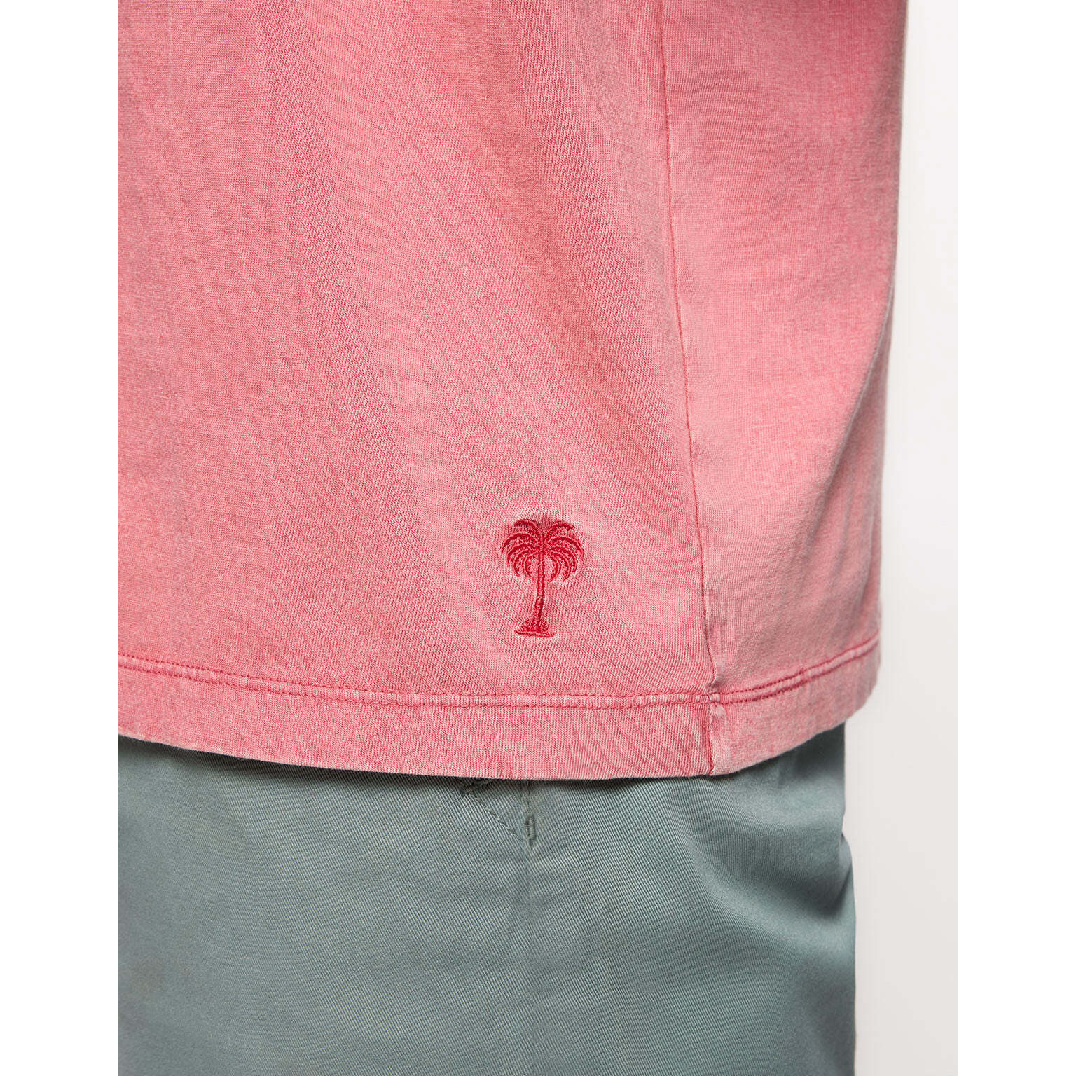 Camiseta Manga Corta Rosa - Nurea