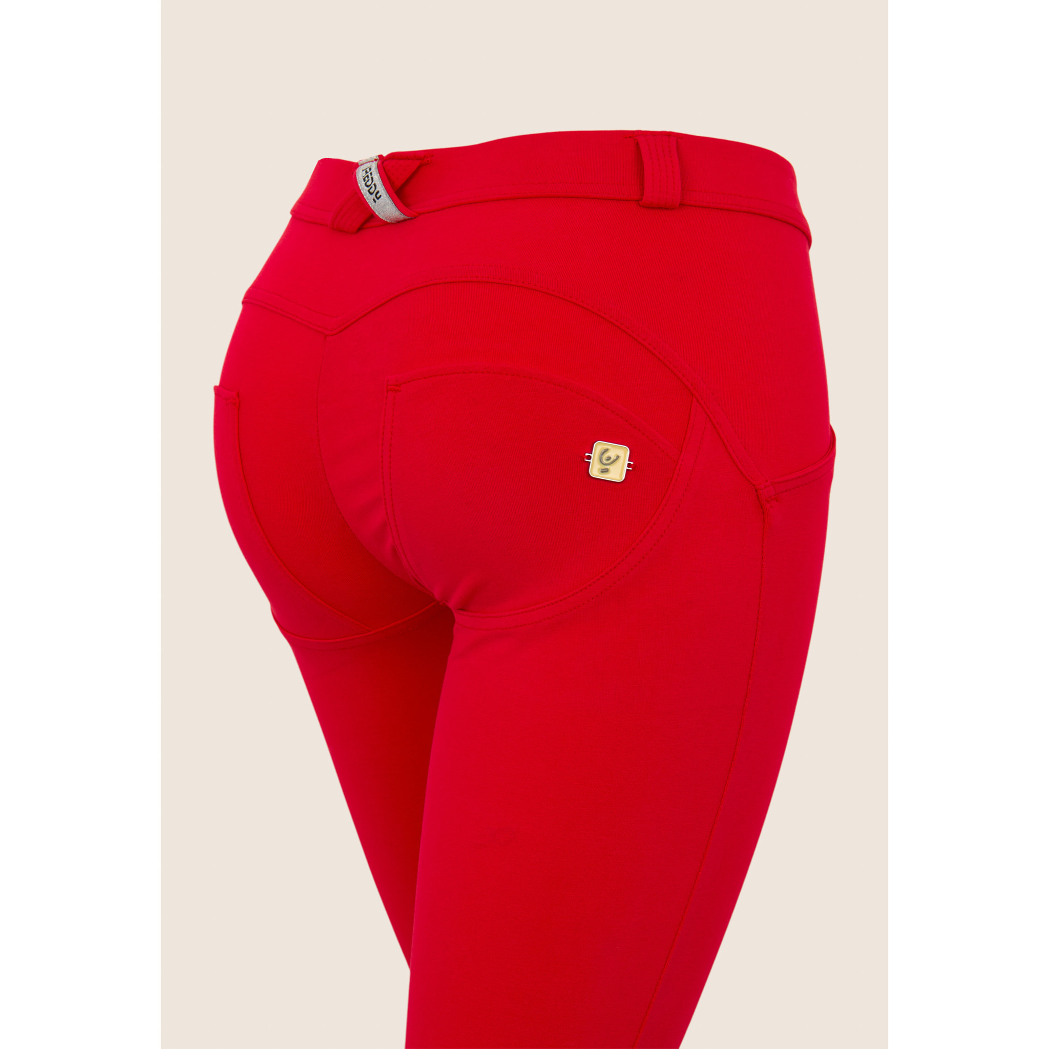 Pantaloni push up WR.UP® 7/8 superskinny cotone organico