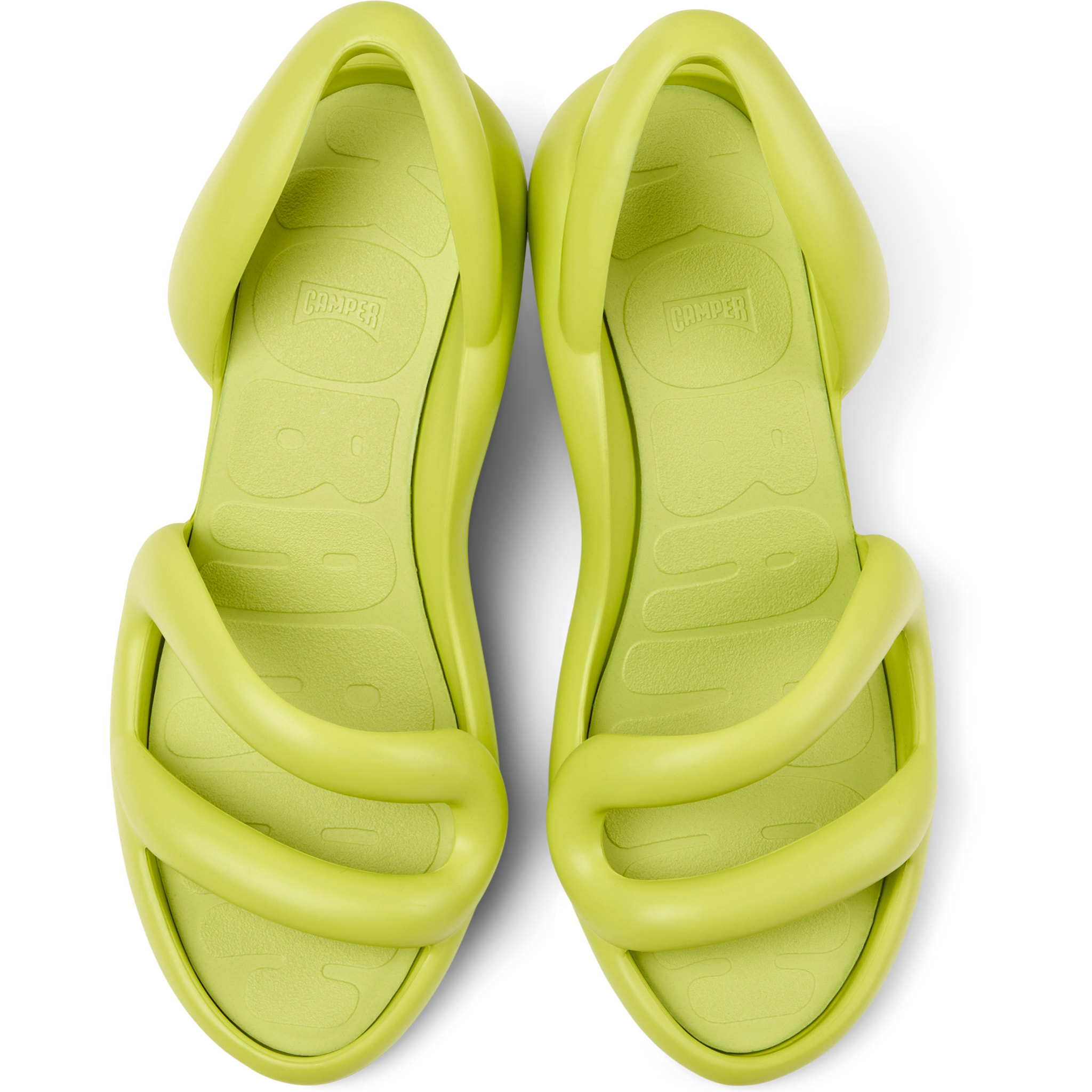 Sandalias - CAMPER Kobarah - Amarillo - Sintético