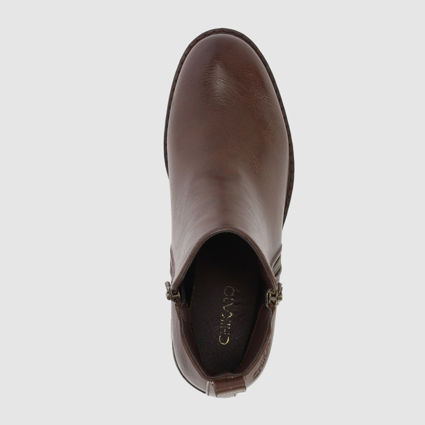 Botines - Marron - Tacón: Bajo