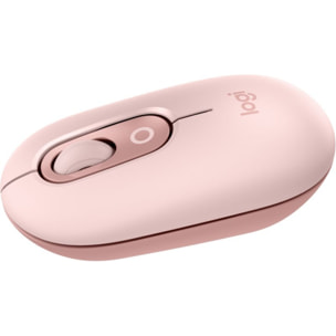 Souris sans fil LOGITECH POP Mouse Rose