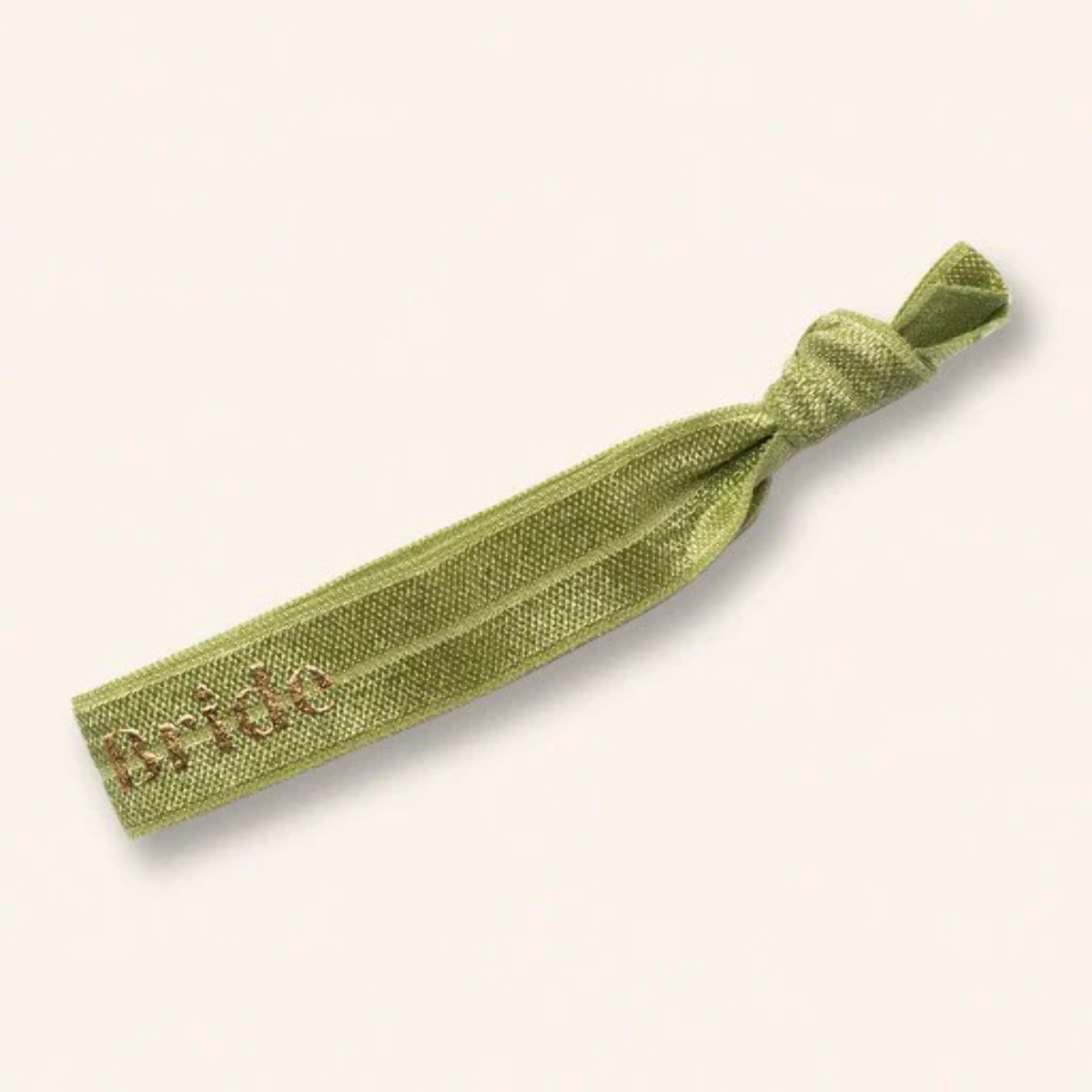 Pulsera Tela Elástica "Team bride"