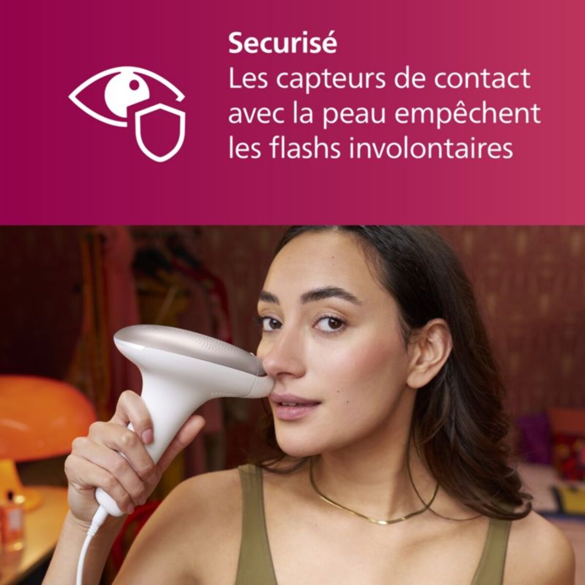Epilateur lumière pulsée PHILIPS IPL BRI923/00 series 7000