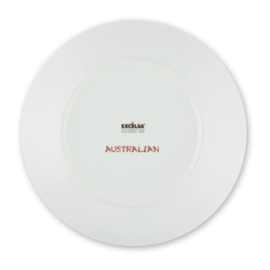 Service de table 18 pièces Excelsa – Australian, Porcelaine Multicolore