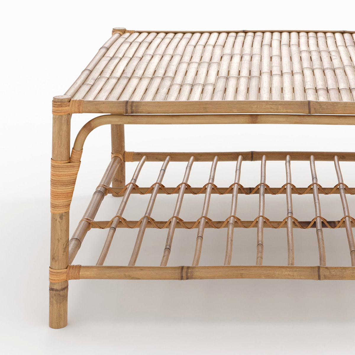 Table basse de jardin en bambou - Timy