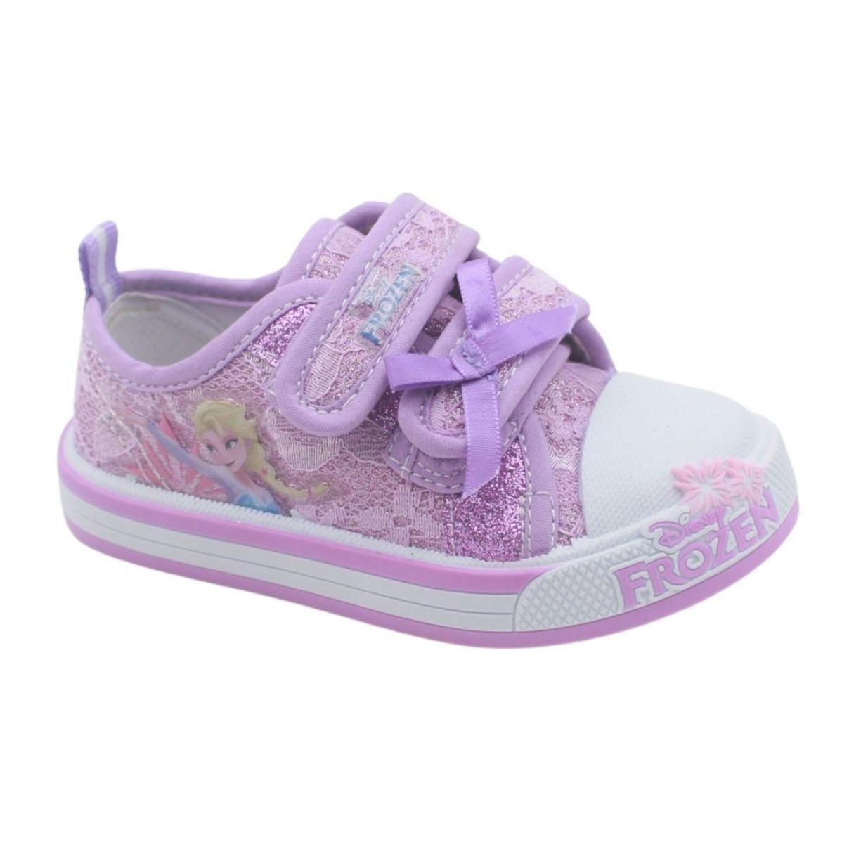 Sneakers Bassa in pizzo Elsa Frozen Lei Disney Viola