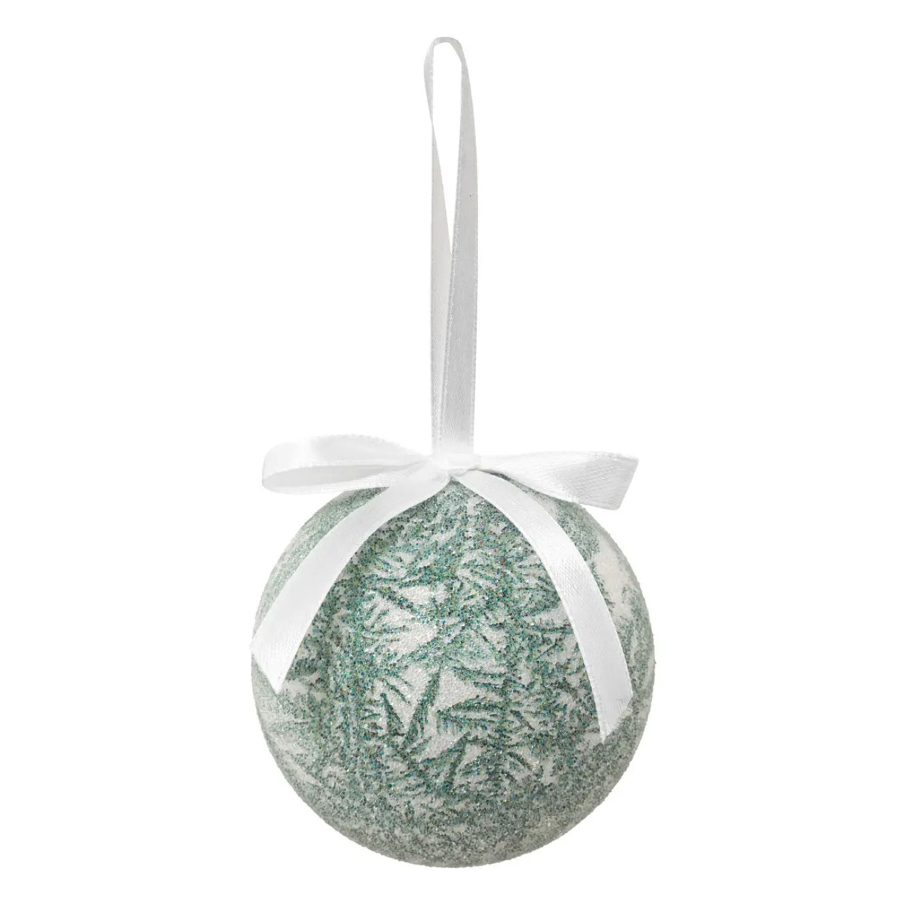 Boule de Noël 75mm givre