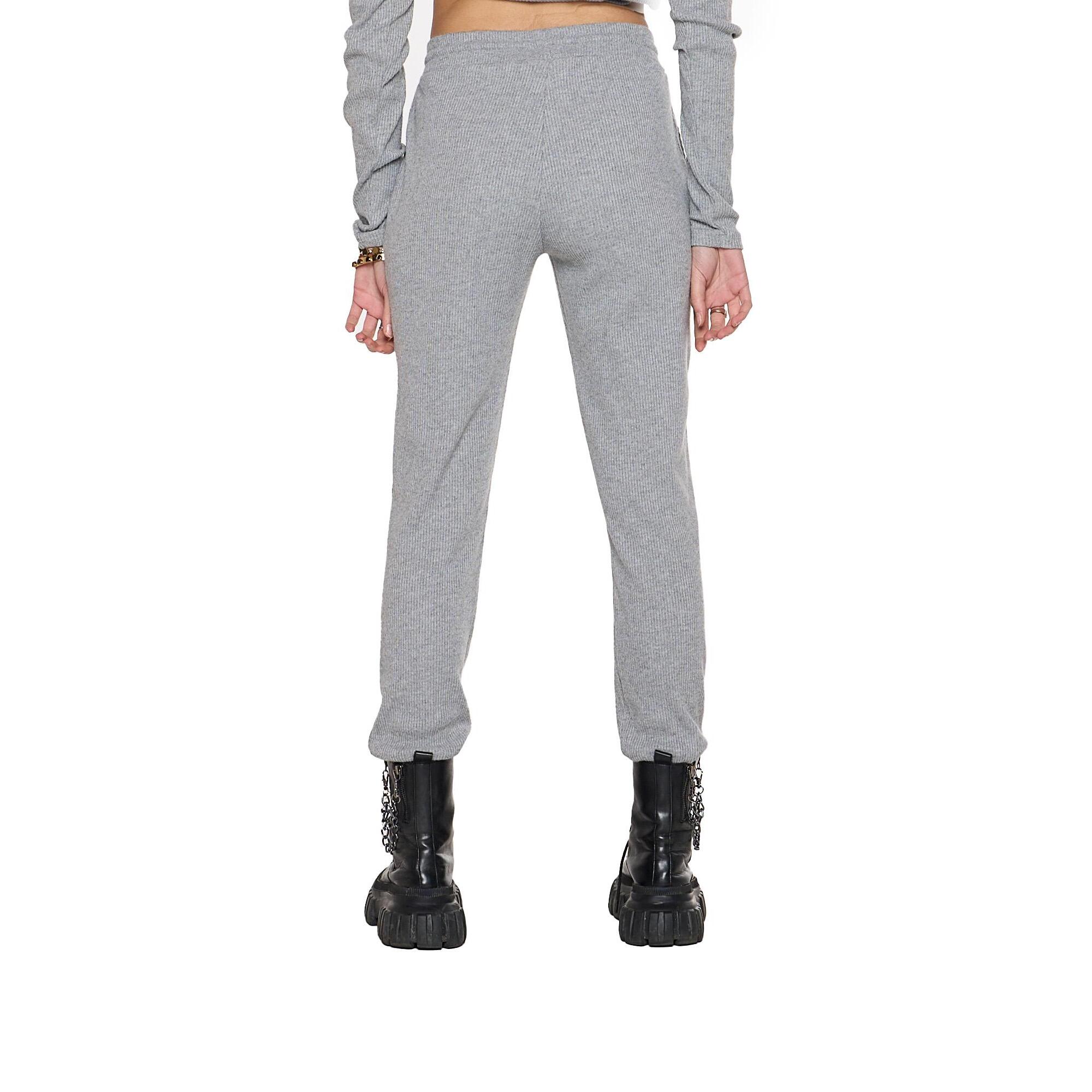 Pantalón de invierno de mujer de canalé fino "Perla"