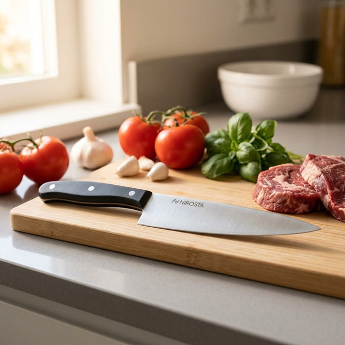 Couteau de cuisine 31 cm Nirosta Chef FIT