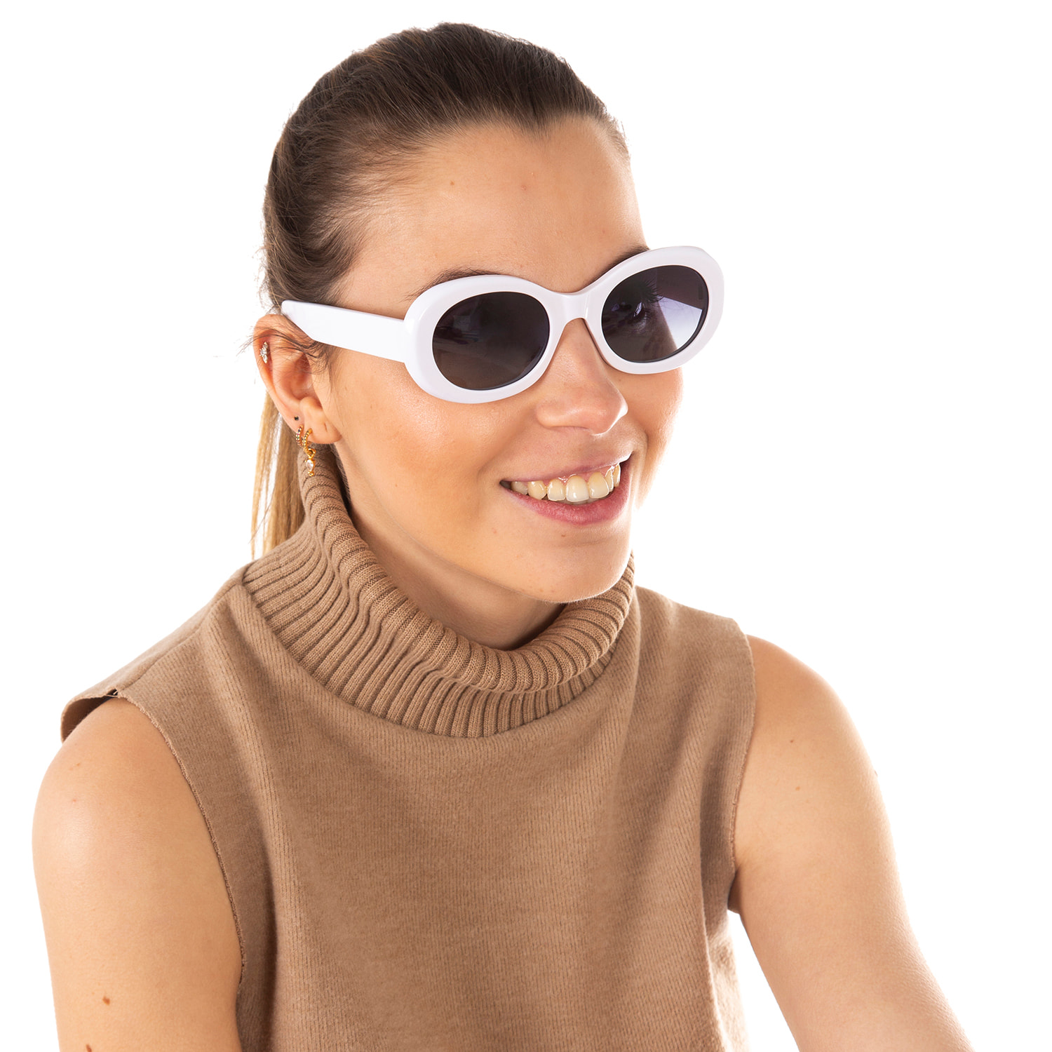 Gafas de sol OCEAN GENEVE - Blanco / Ahumada