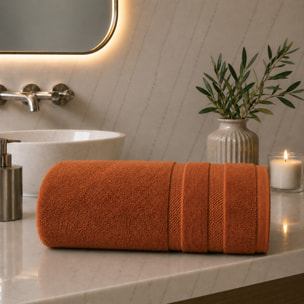 COTONE EGIZIANO Telo Bagno Spugna Lusso 530 gr_100x150_Desert Burn