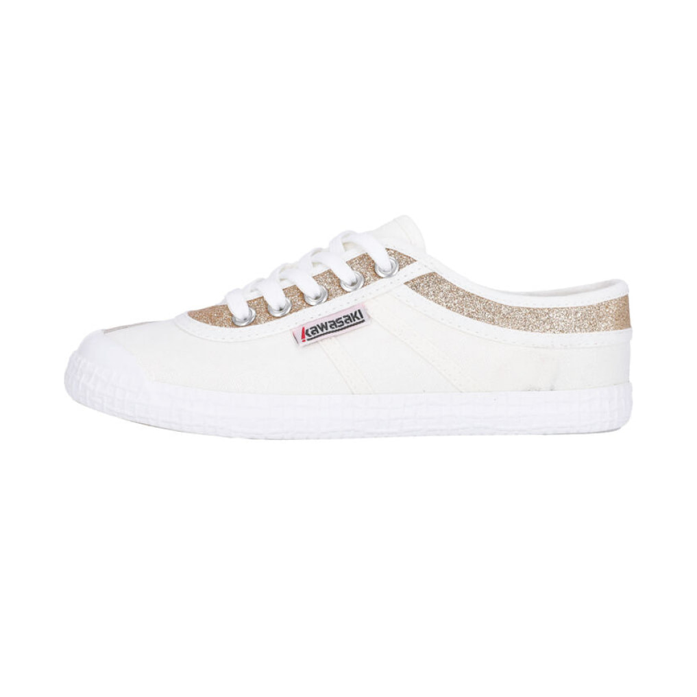 Zapatillas Sneaker KAWASAKI Glitter Canvas Shoe K194522-ES 8890 Gold