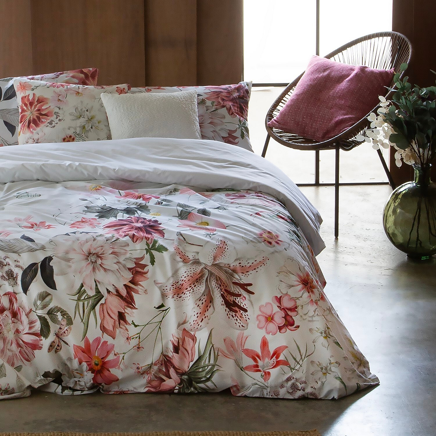 Housse de couette alur blanc